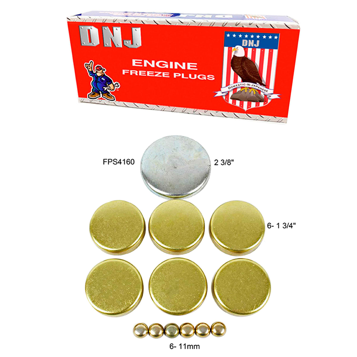 DNJ 1999 Ford E-150 Econoline 5.4L Expansion Plug