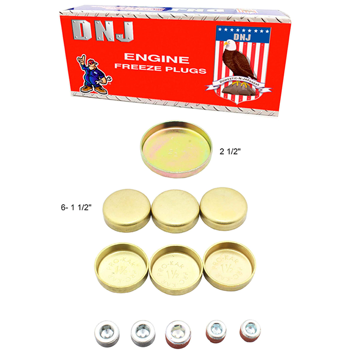 DNJ 1974 Lincoln Continental 7.5L Expansion Plug