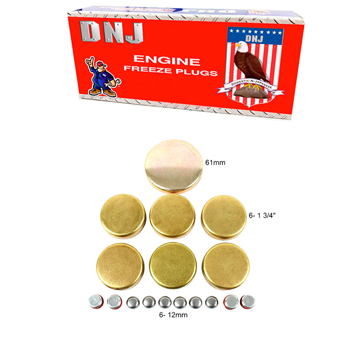 DNJ 1969 Ford Country Sedan 6.4L Expansion Plug