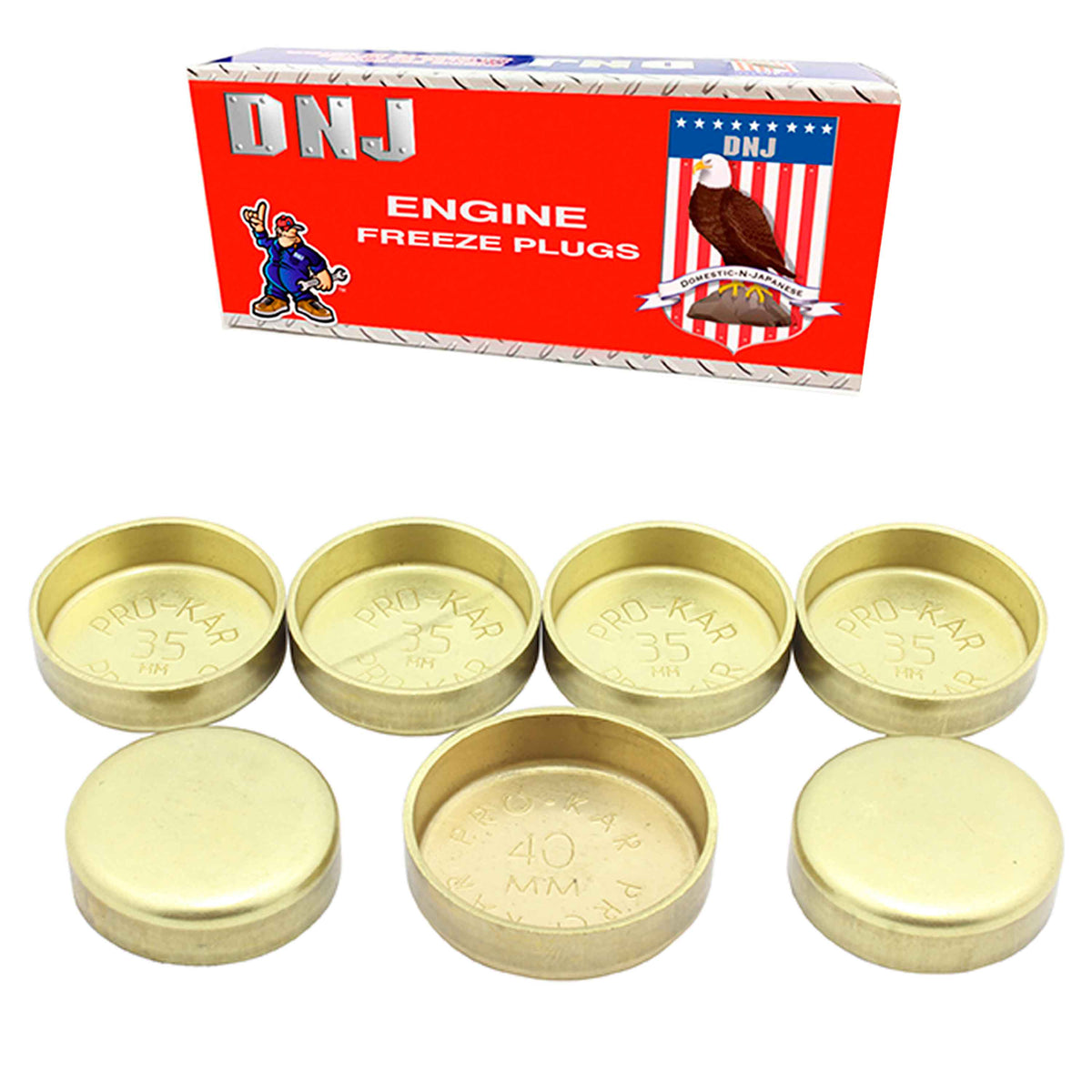 DNJ 1986 Toyota Corolla 1.6L Expansion Plug