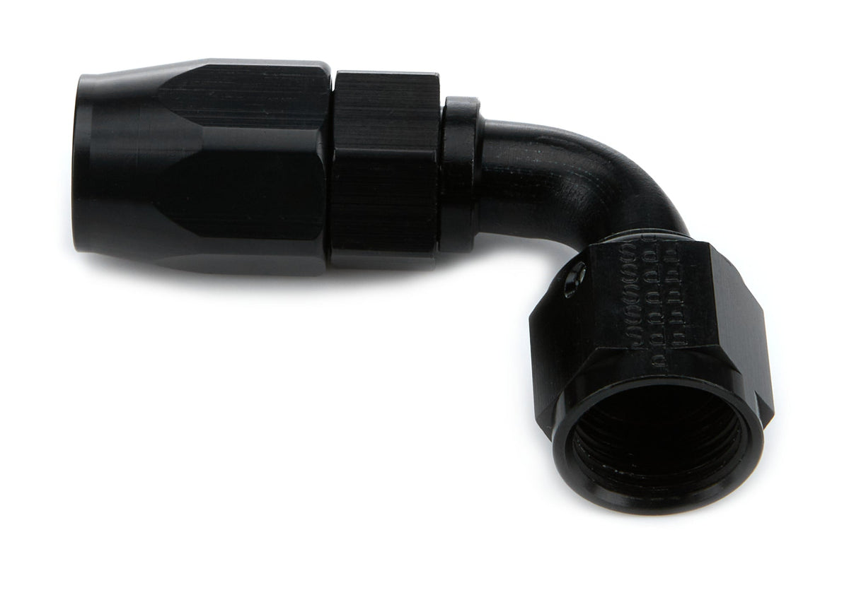 Hose Fitting #8 90 Deg Black - 109008BL