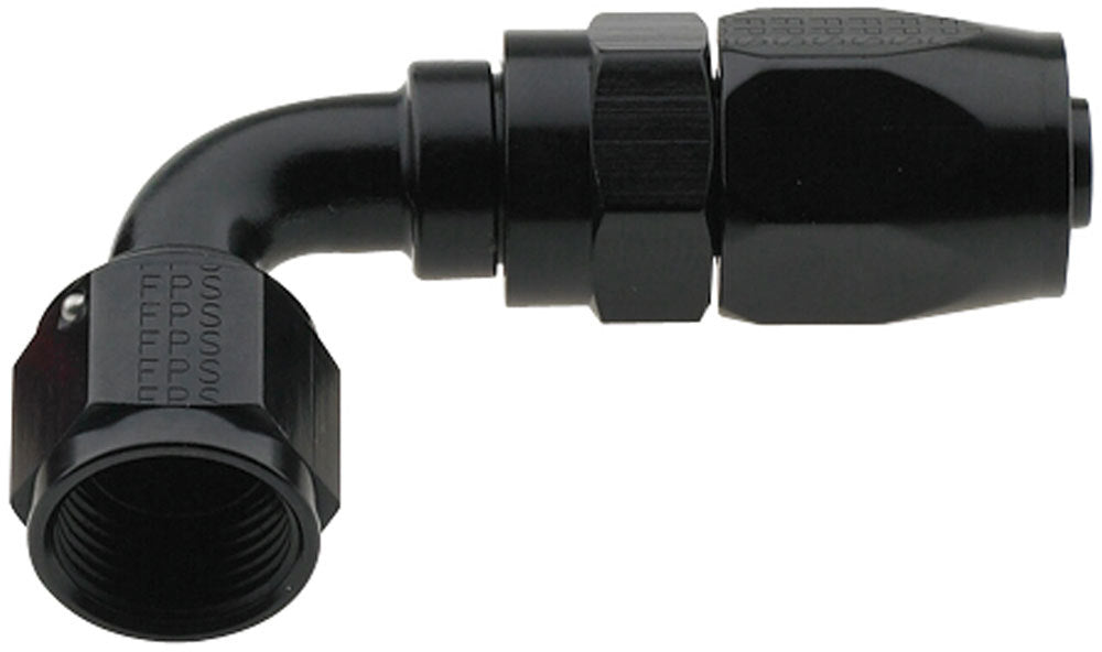 Hose Fitting #12 90 Deg Pro-Flow Black - 229012BL