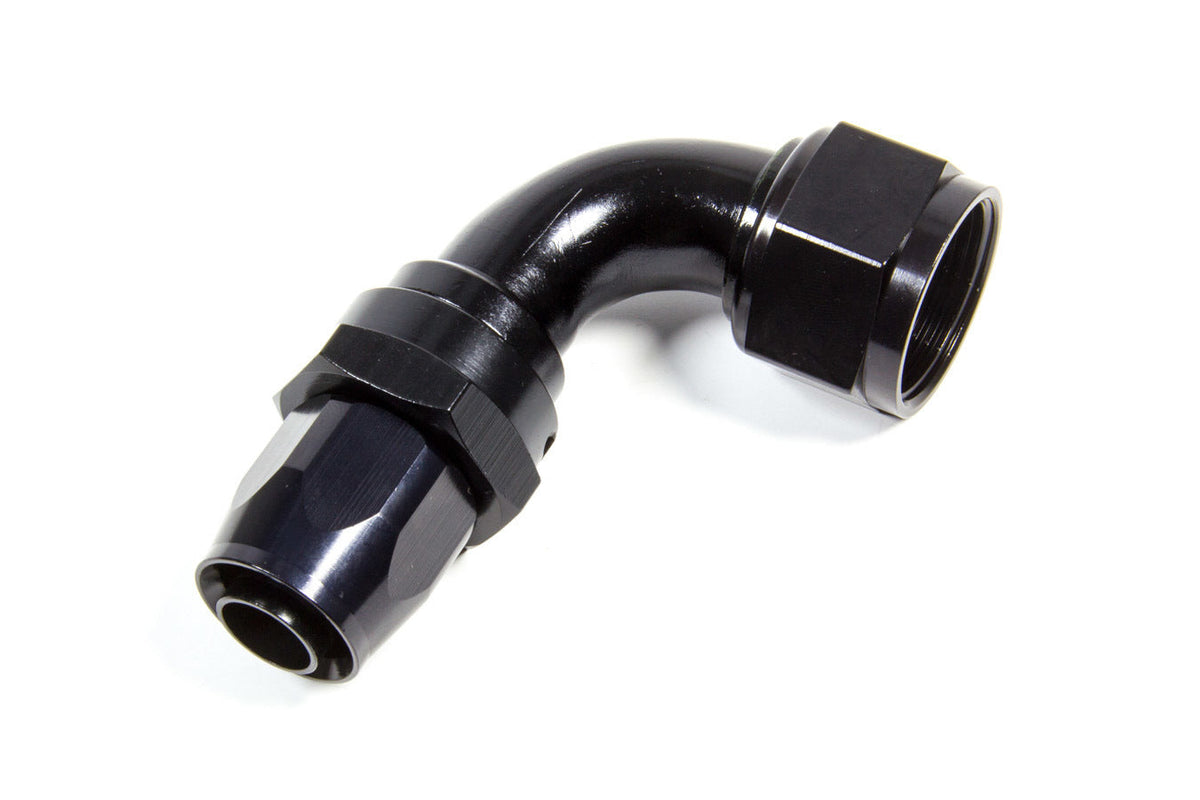 Hose Fitting #16 90 Deg. to #12 Hose Black - 229015BL