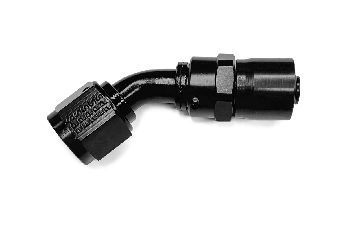 #16 45-Deg Crimp Hose Fitting - 3104516
