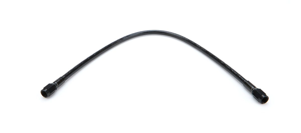 #3 PTFE Hose Str x Str 16in Length w/Blk Cover - 312016BL