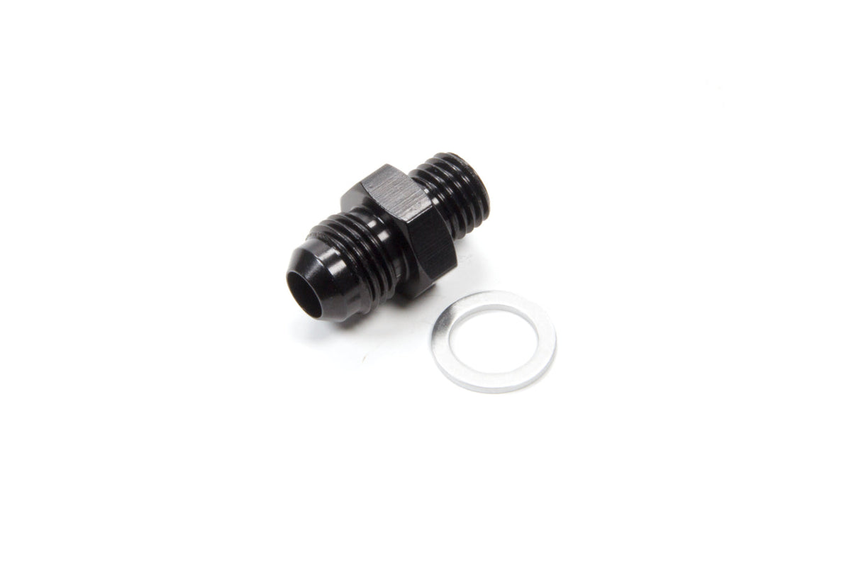 #6 x12mm x 1.5 Adapter Fitting - Black - 491953BL