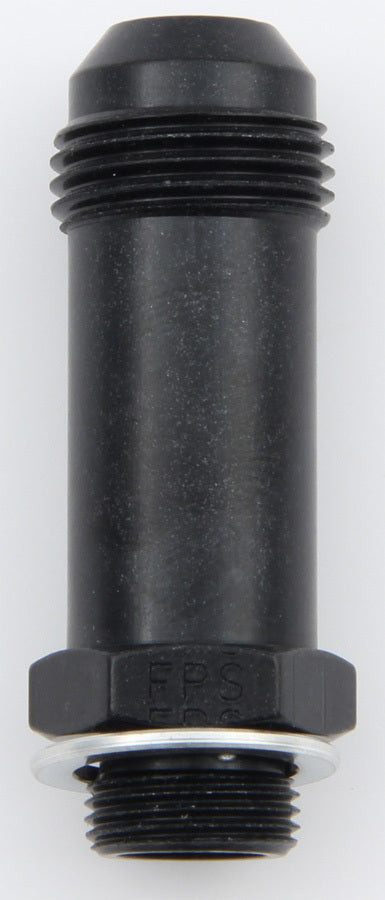 Adapter Fitting #8 x 9/16-24 Holley Blk - 491966BL
