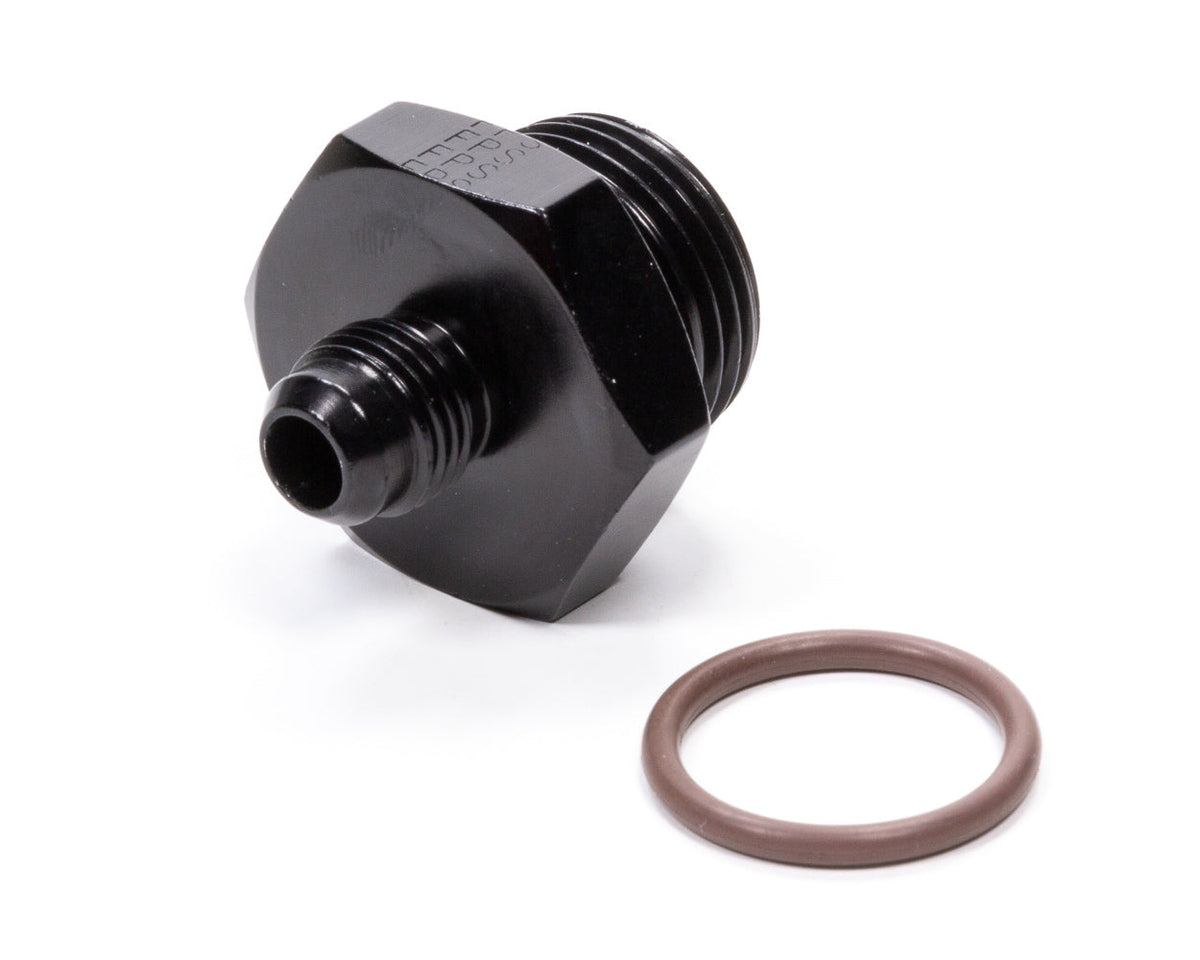 #6 x 1-1/16-12 (#12) Radius O-Ring Fitting Bk - 495114BL