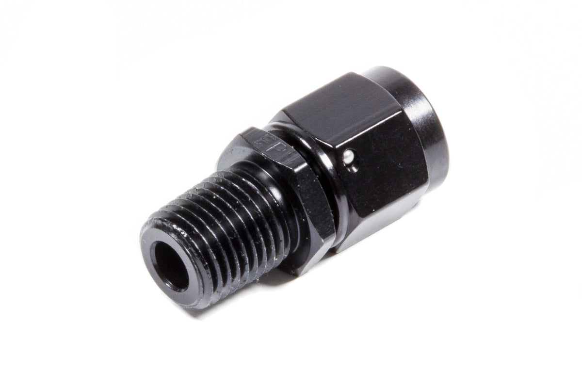 #6 Female Swivel to 1/4mpt Fitting Black - 499306BL