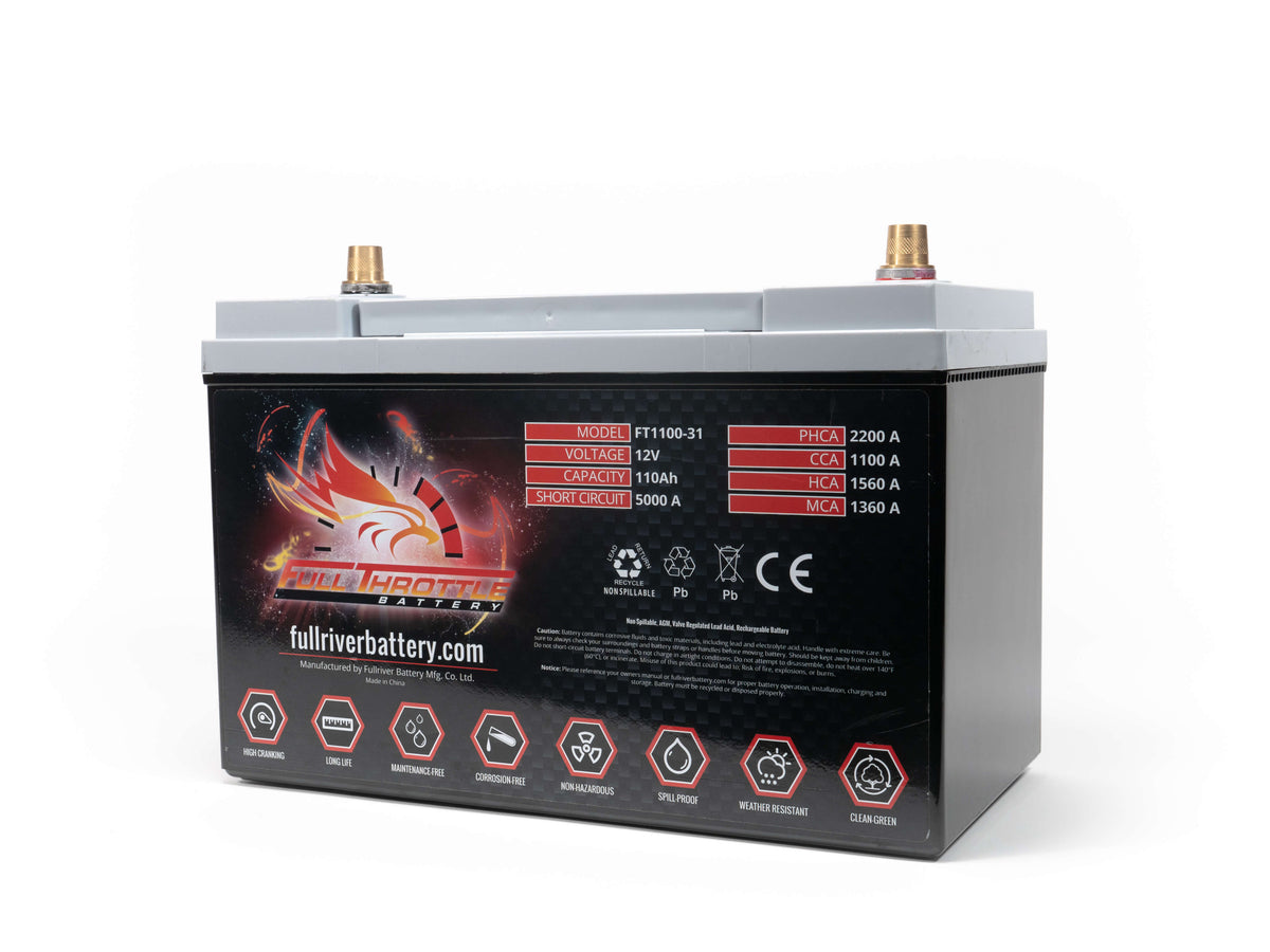 MeLe Design Full Throttle FT1100-31 Group 31 Battery