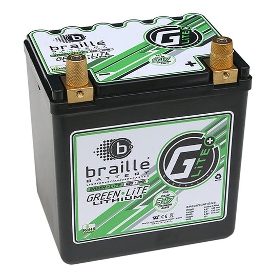 MeLe Design Braille G30S GreenLite Extra Capacity Lithium Automotive Battery