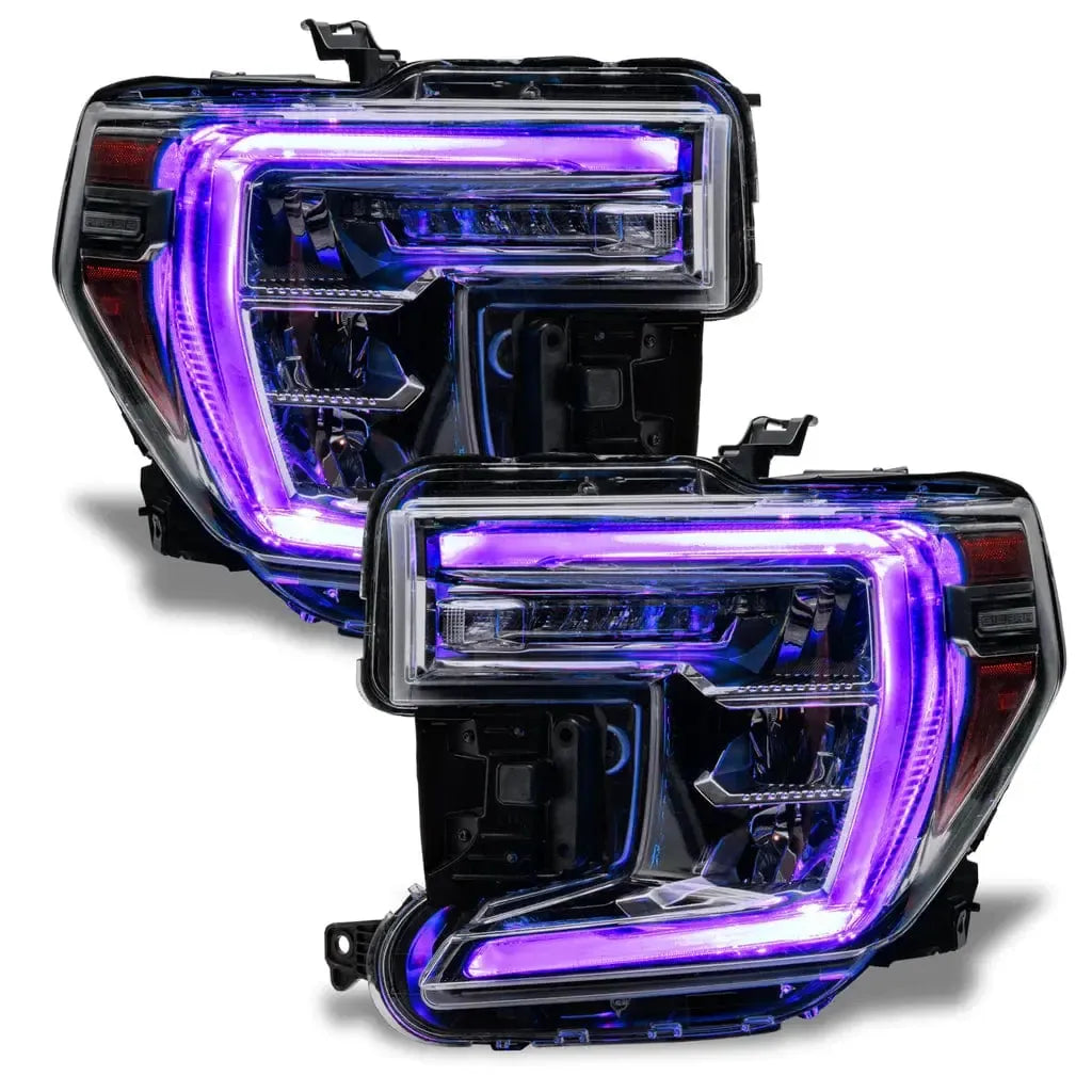 RGB Halo Kits GMC Sierra 1500 Multicolor RGBW DRL Boards (2019-2022)