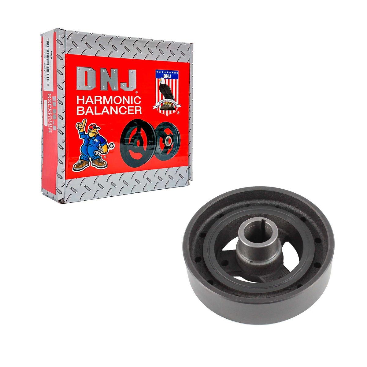 DNJ 1986 GMC G1500 5.0L Harmonic Balancer
