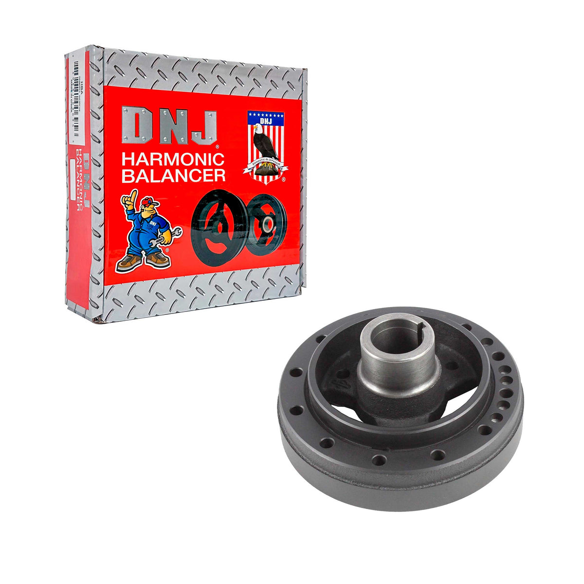 DNJ 1993 Chevrolet S10 4.3L Harmonic Balancer