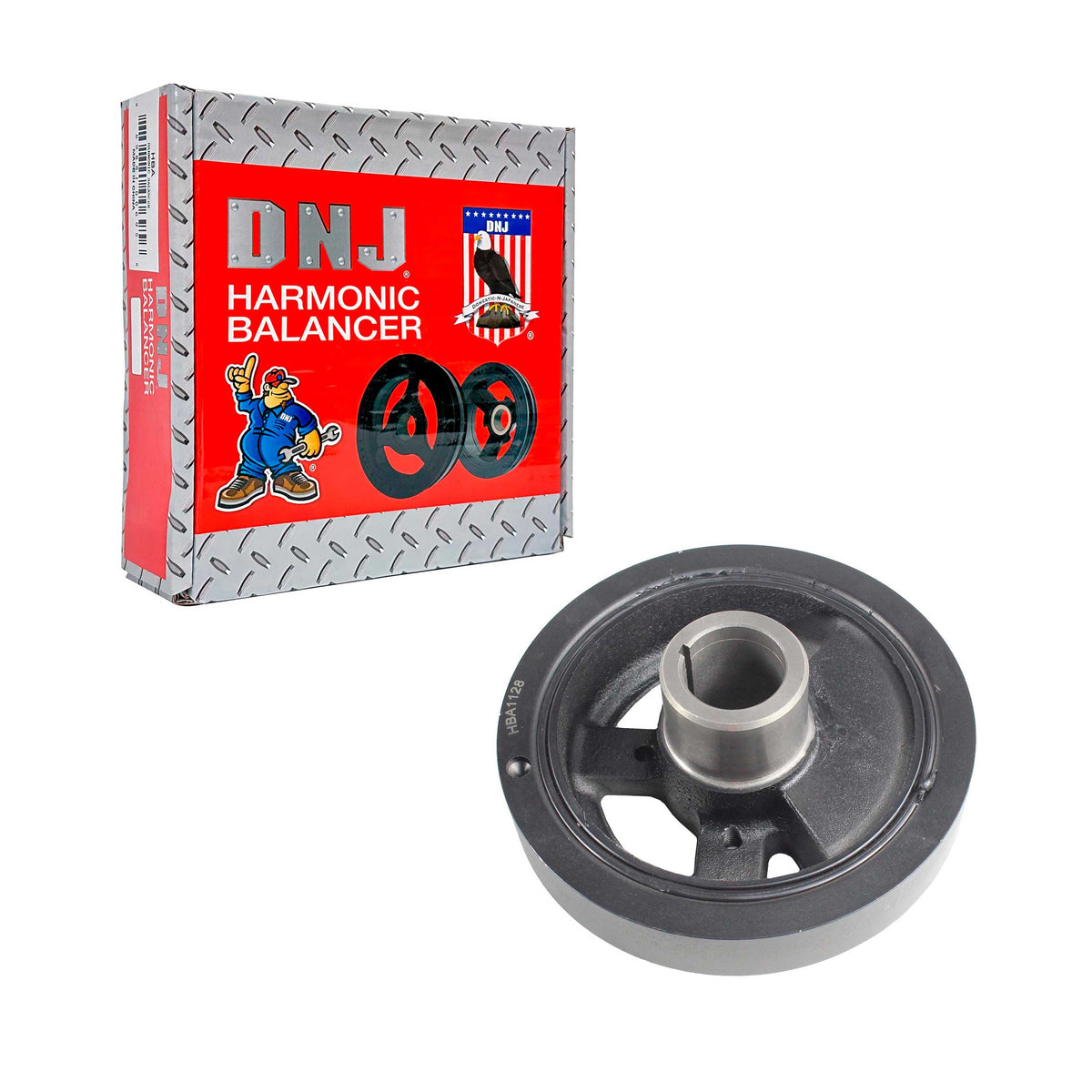 DNJ 1993 GMC G2500 6.2L Harmonic Balancer