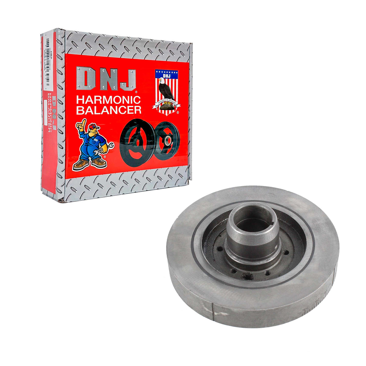 DNJ 1990 Dodge B250 5.9L Harmonic Balancer