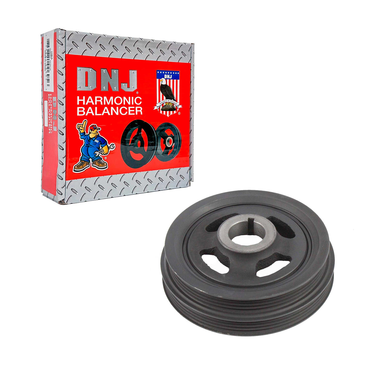 DNJ 1999 Mitsubishi 3000GT 3.0L Harmonic Balancer