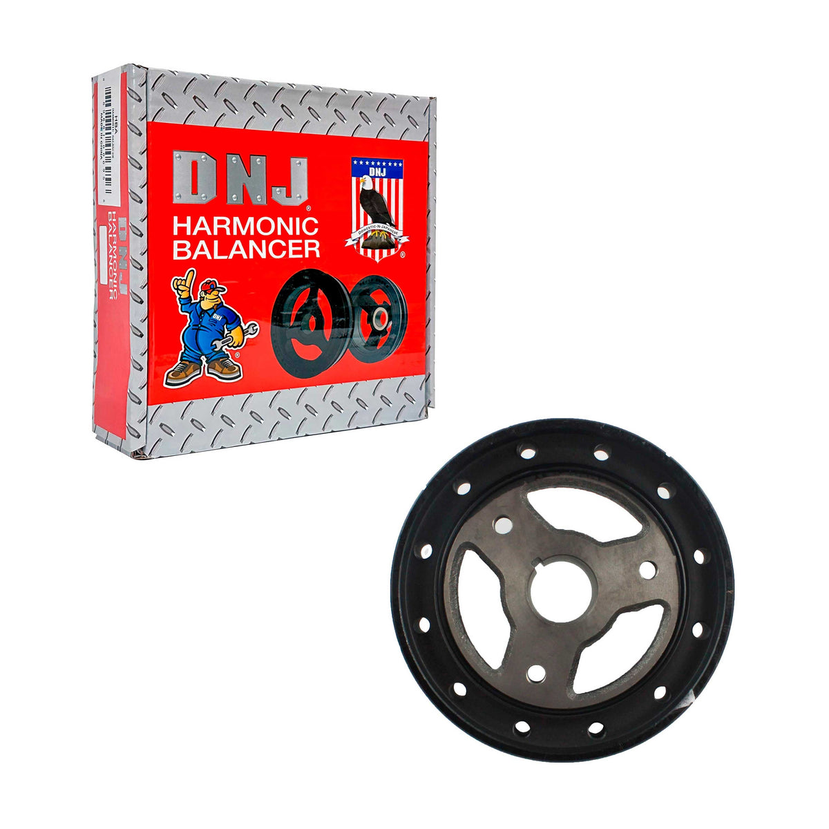 DNJ 2008 Chevrolet Express 1500 4.3L Harmonic Balancer