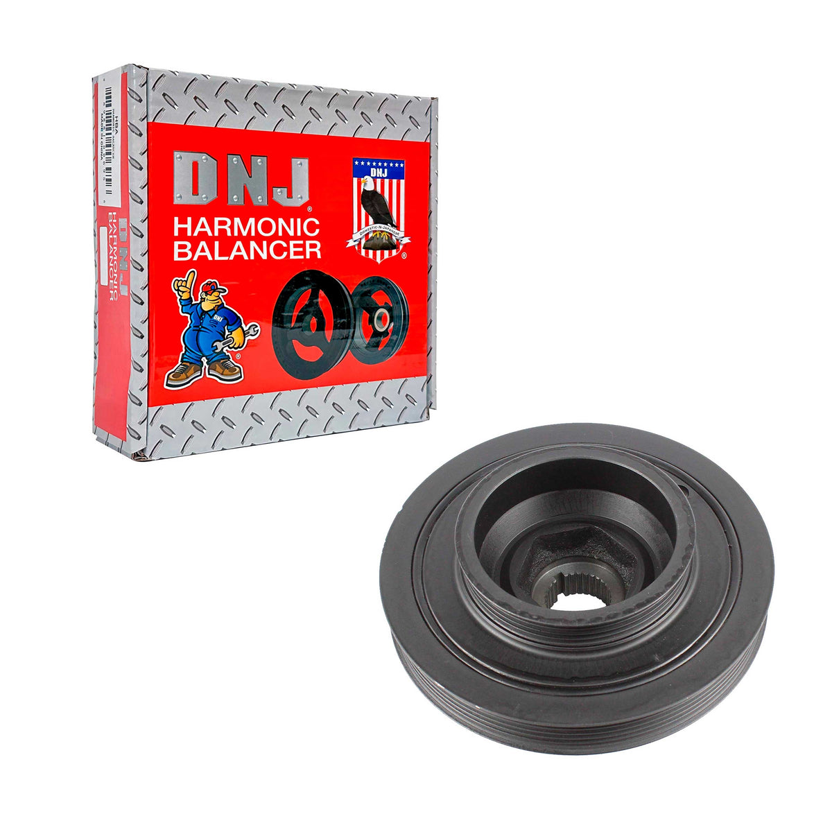 DNJ 2002 Honda Accord 2.3L Harmonic Balancer