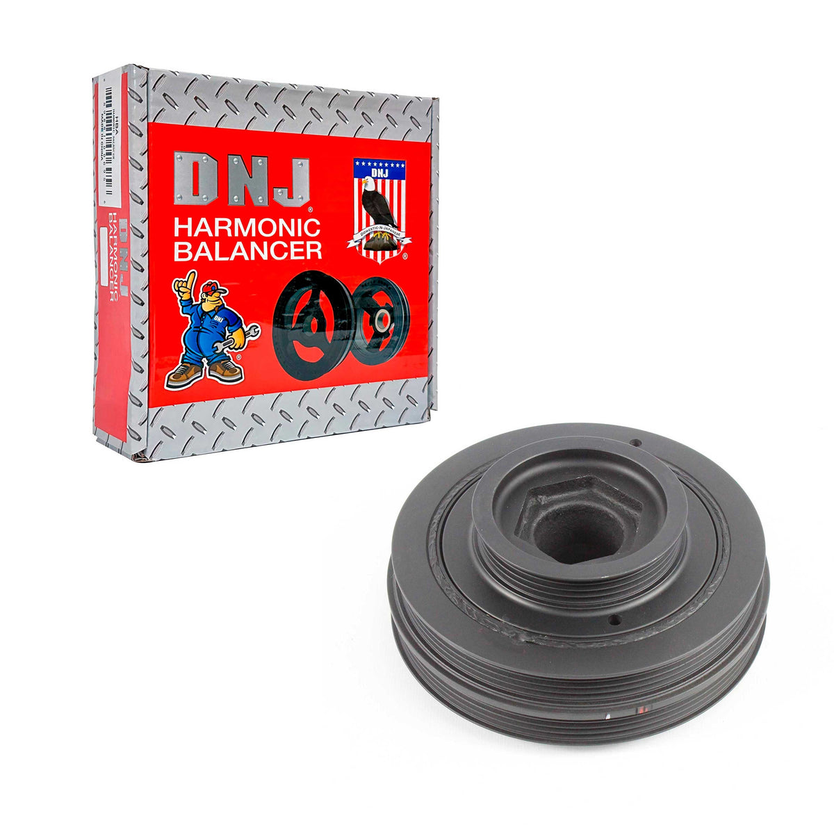 DNJ 1998 Honda Civic 1.6L Harmonic Balancer