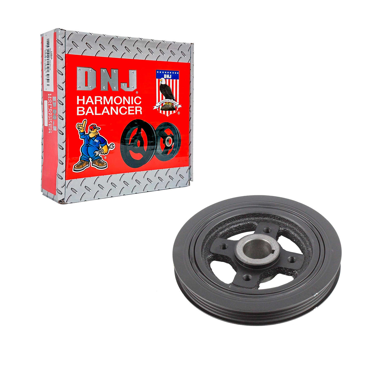 DNJ 1995 Toyota Tercel 1.5L Harmonic Balancer