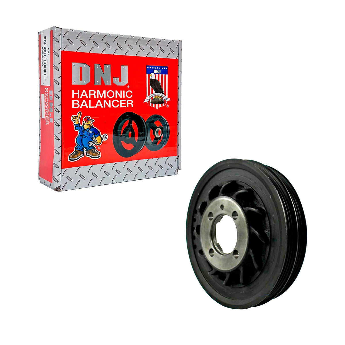 DNJ 1992 Mitsubishi Eclipse 2.0L Harmonic Balancer