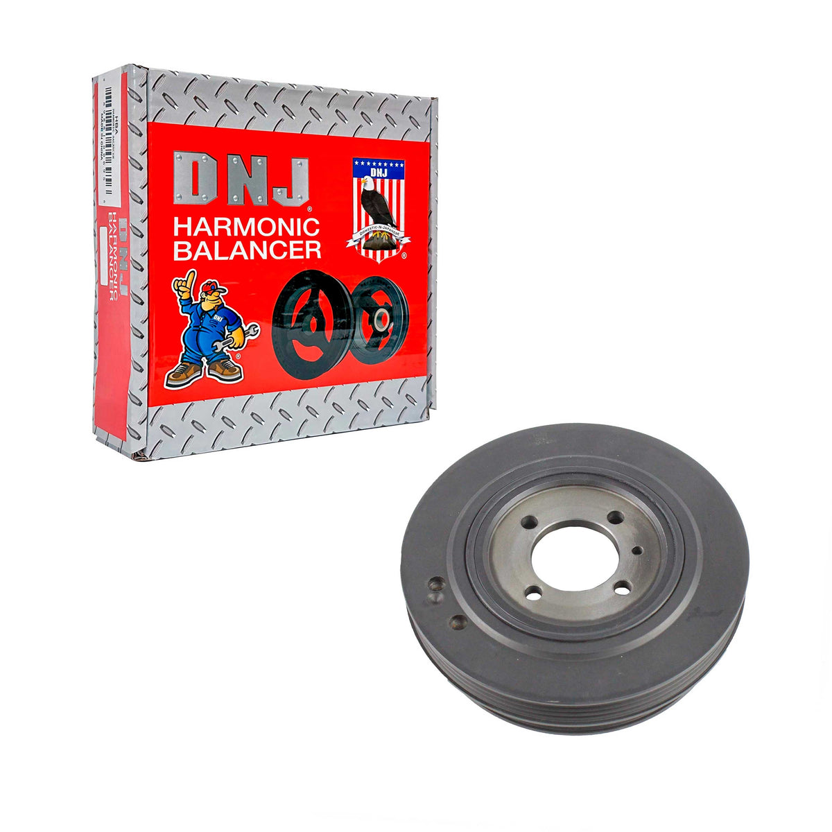 DNJ 2003 Kia Rio 1.6L Harmonic Balancer