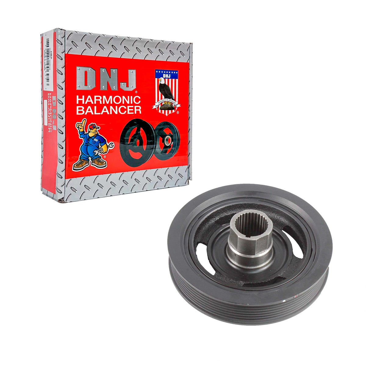 DNJ 2009 Honda Civic 1.8L Harmonic Balancer