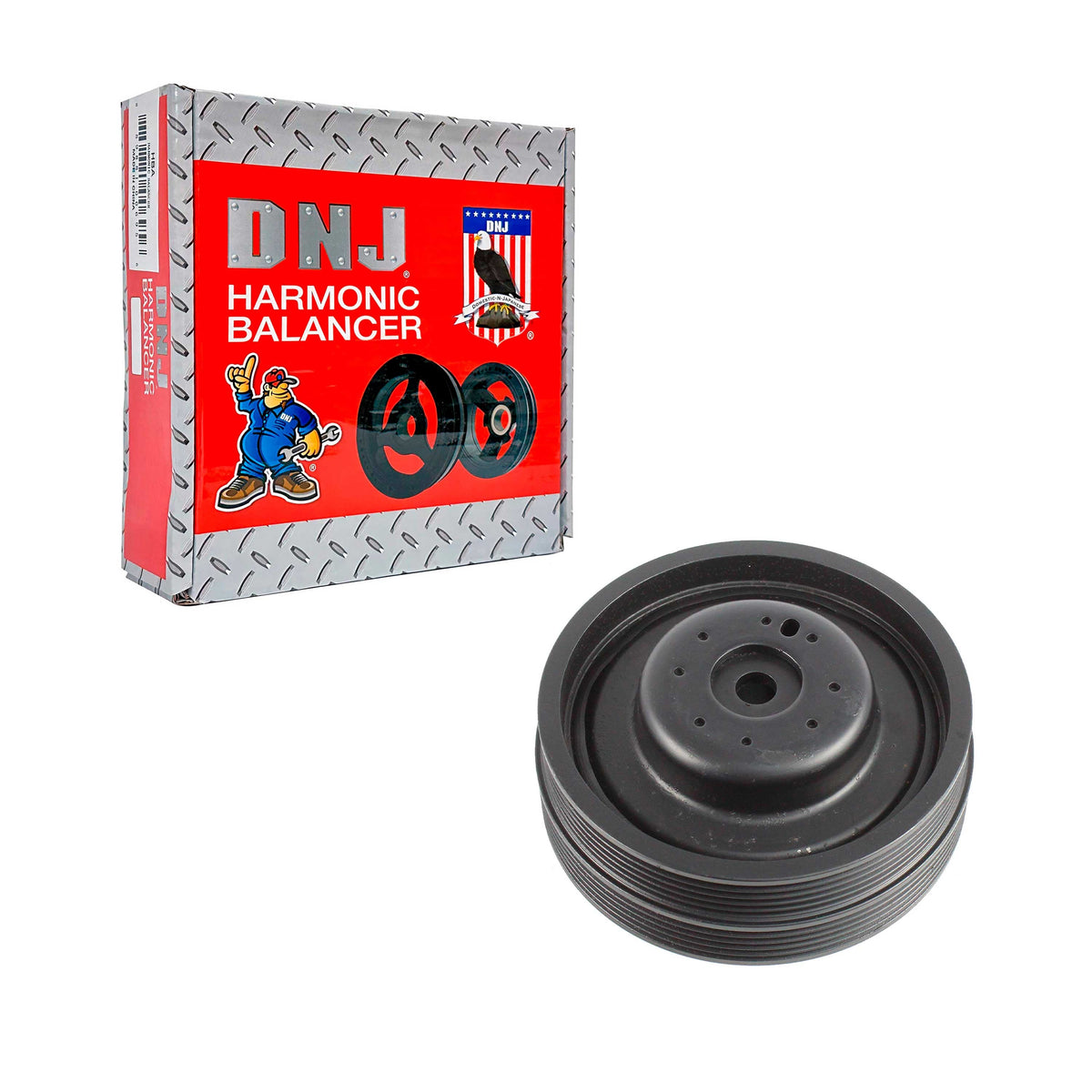 DNJ 2001 Mitsubishi Mirage 1.5L Harmonic Balancer