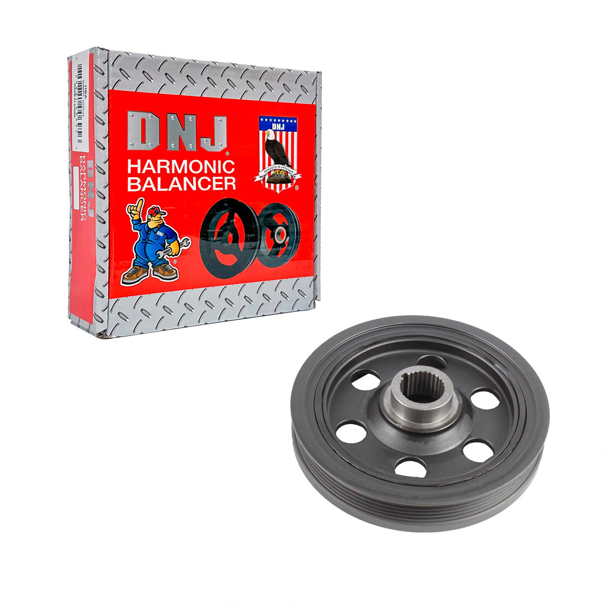DNJ 2014 Acura TSX 2.4L Harmonic Balancer