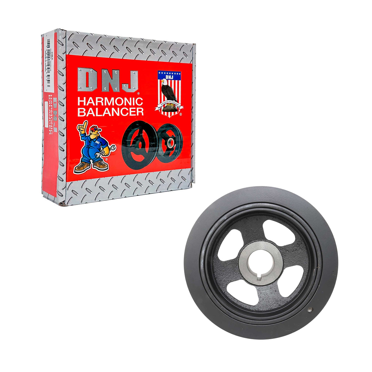 DNJ 2008 Mitsubishi Galant 2.4L Harmonic Balancer