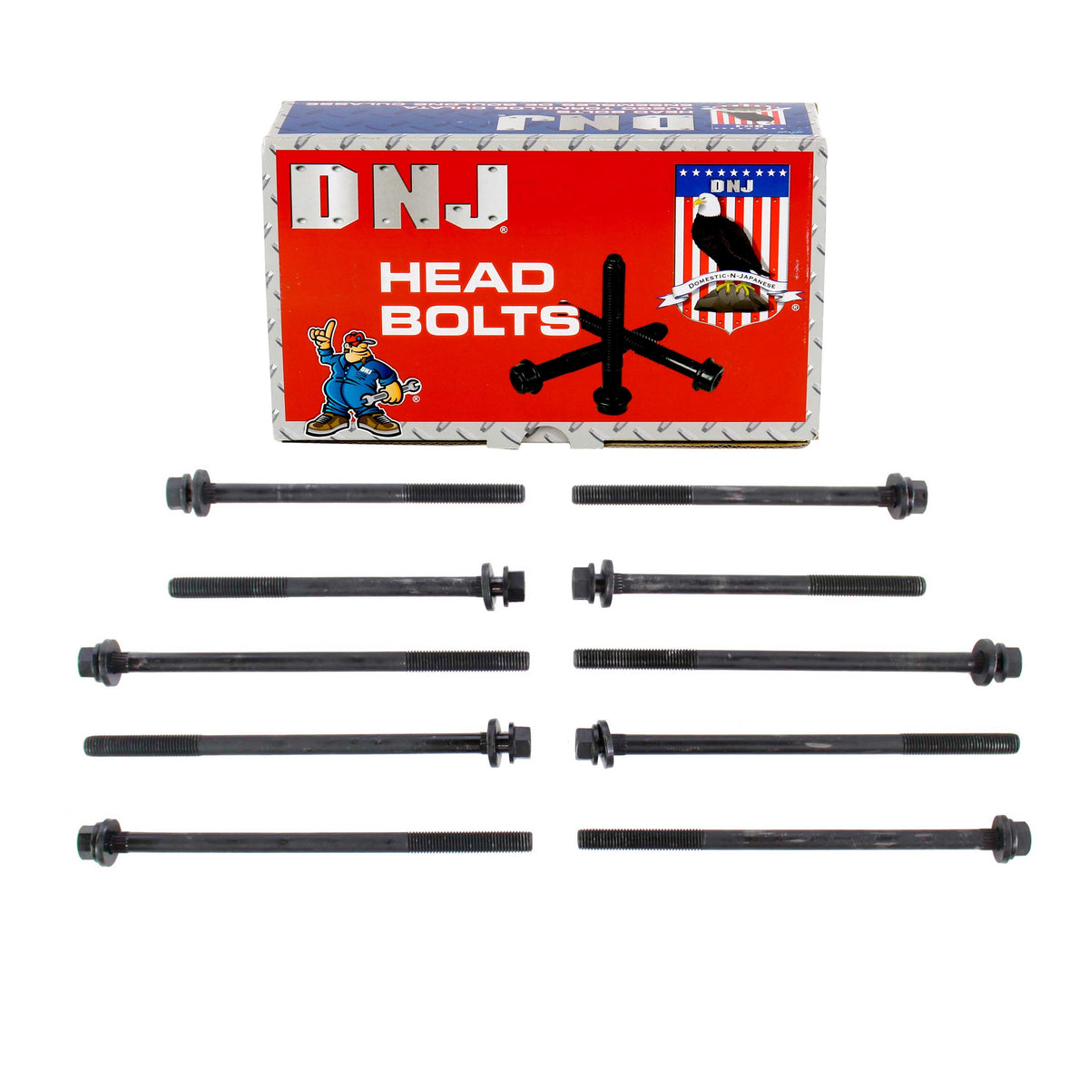 DNJ 1998 Plymouth Neon 2.0L Cylinder Head Bolt