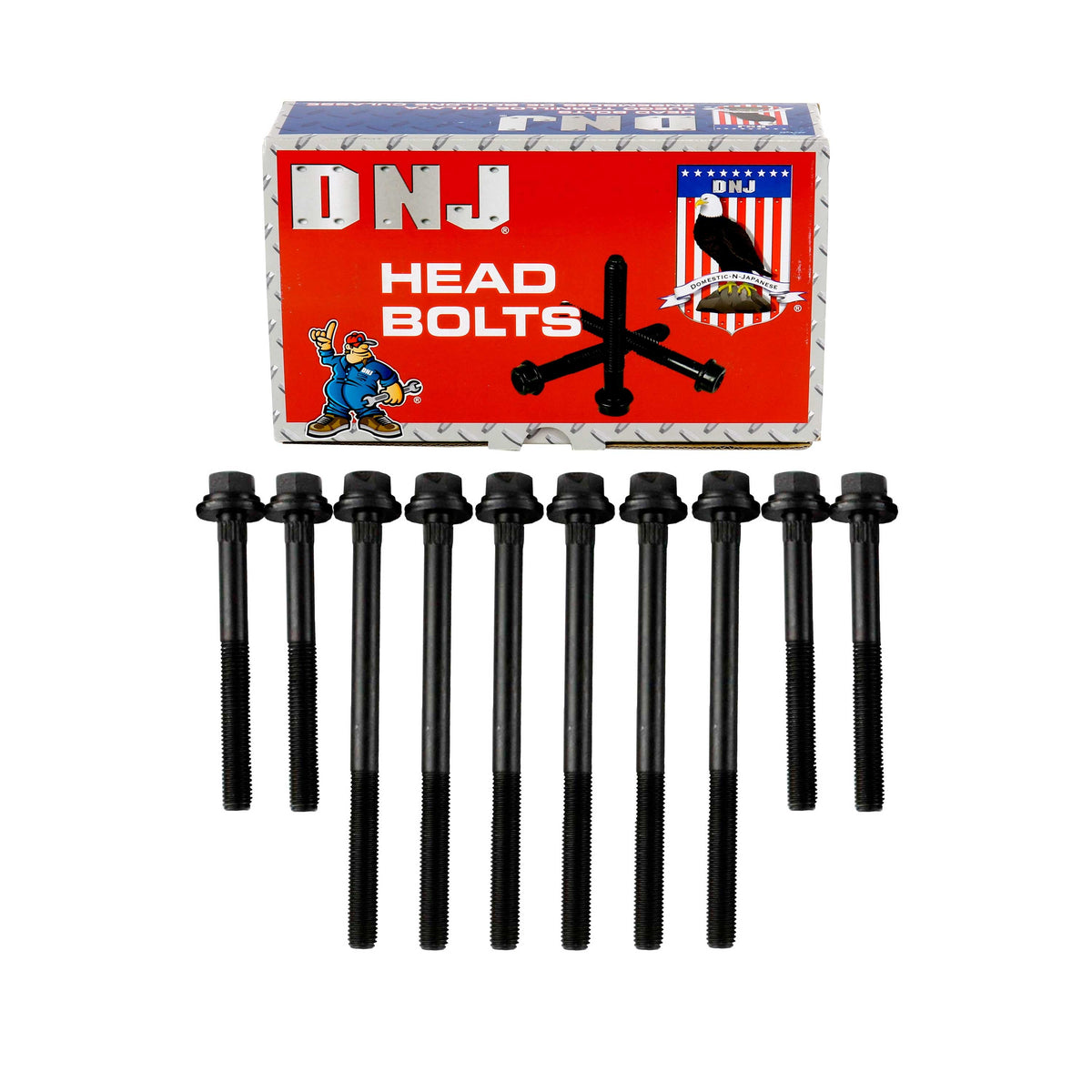 DNJ 1997 Mitsubishi Eclipse 2.0L Cylinder Head Bolt
