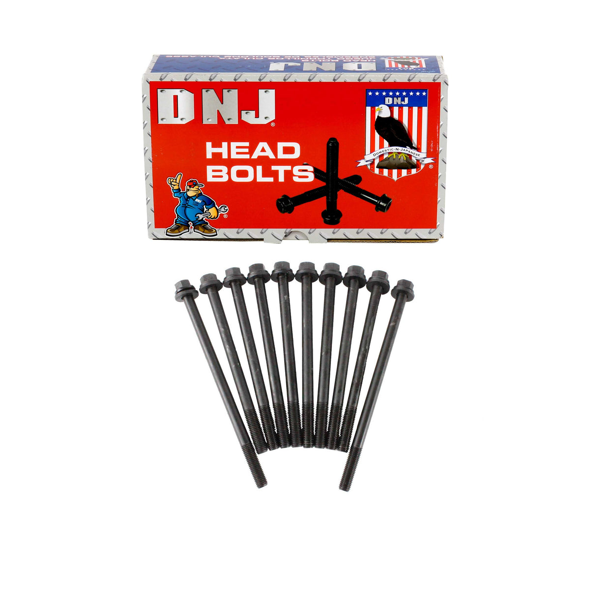 DNJ 1990 Acura Integra 1.8L Cylinder Head Bolt