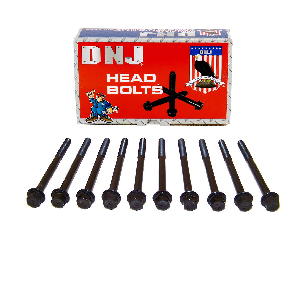 DNJ 1993 Honda Civic 1.6L Cylinder Head Bolt