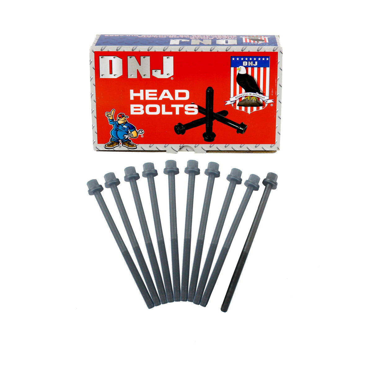 DNJ 2003 Honda Civic 1.3L Cylinder Head Bolt