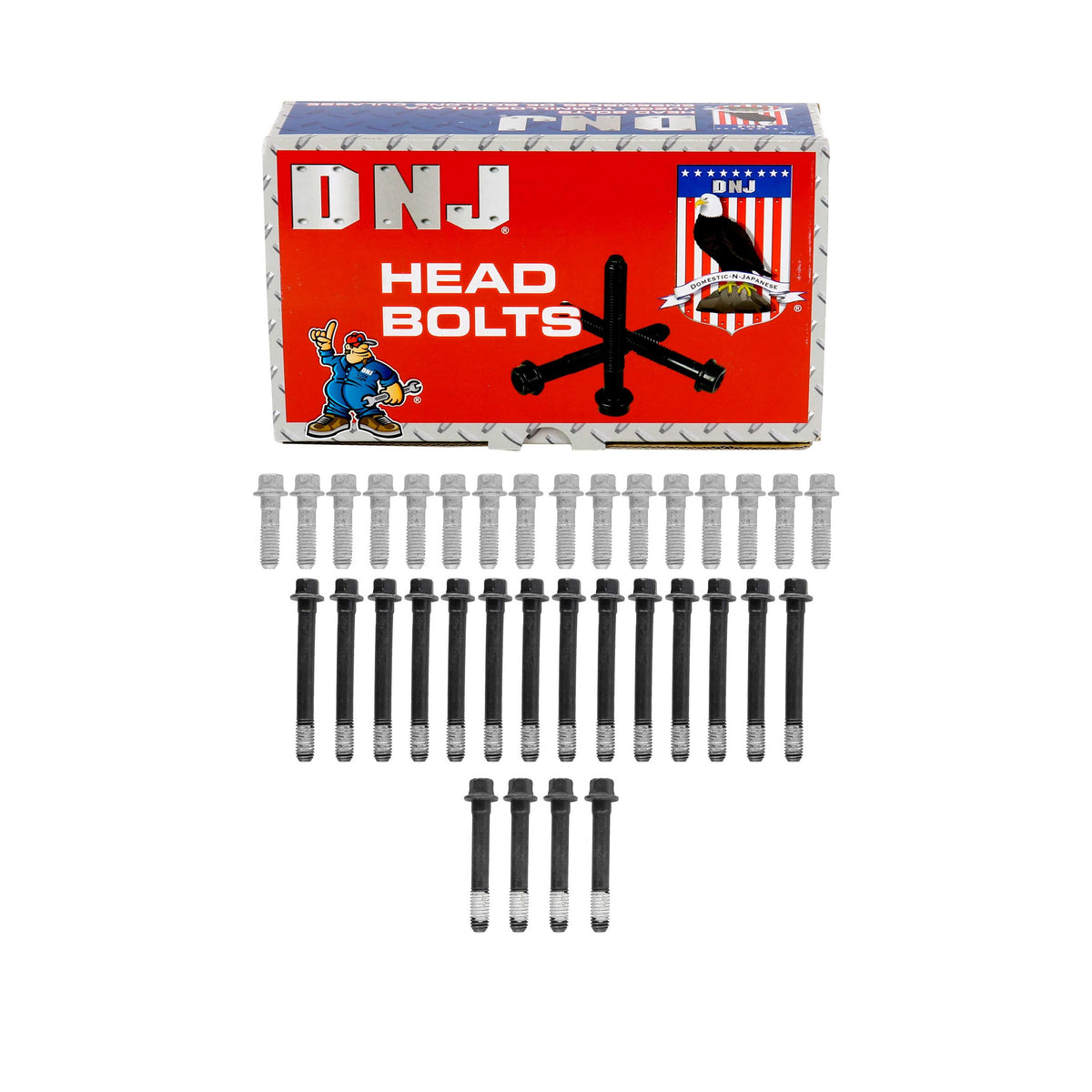 DNJ 1978 GMC C35 6.6L Cylinder Head Bolt
