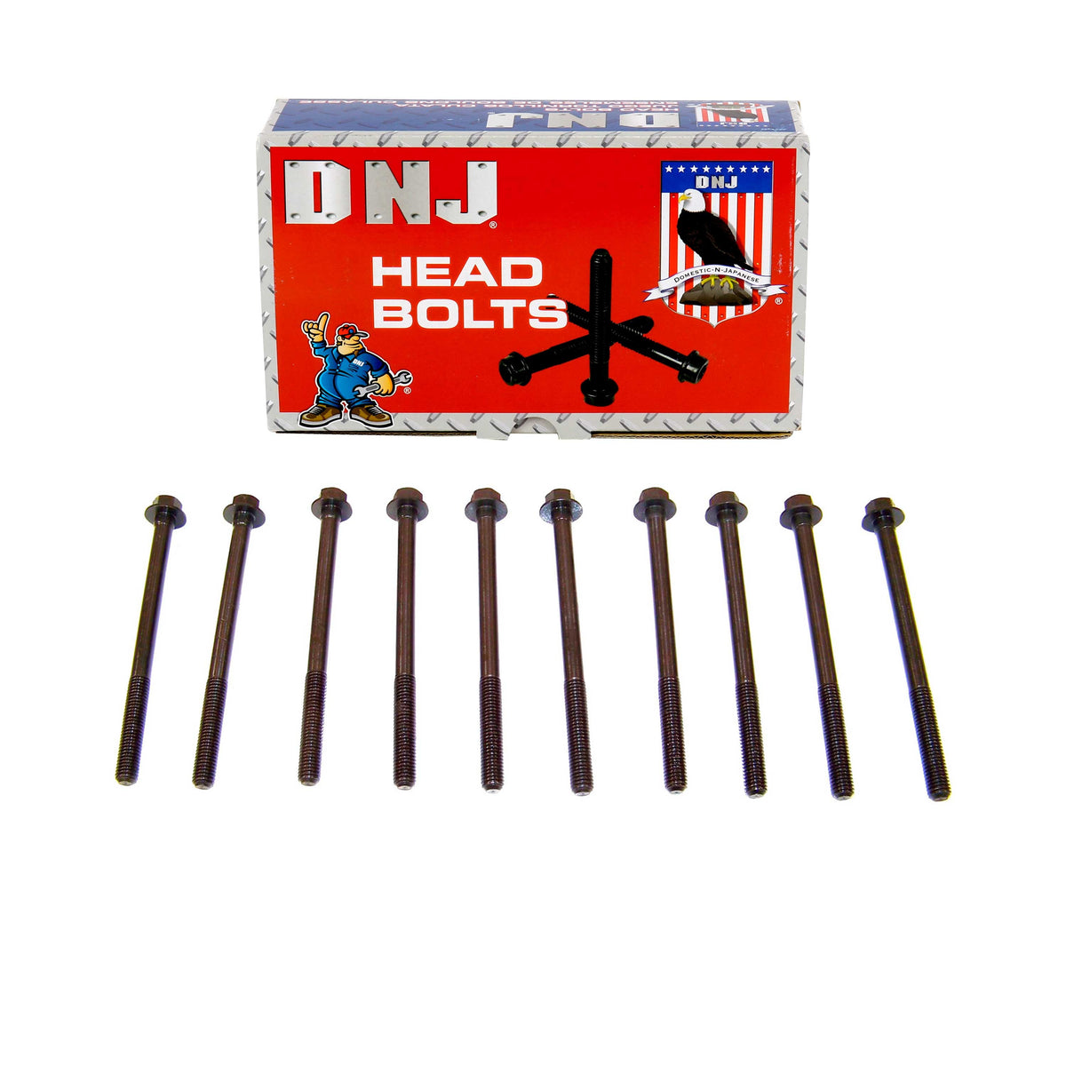 DNJ 1994 Saturn SW1 1.9L Cylinder Head Bolt