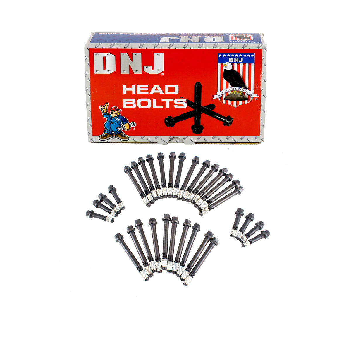DNJ 1974 Chevrolet Impala 7.4L Cylinder Head Bolt