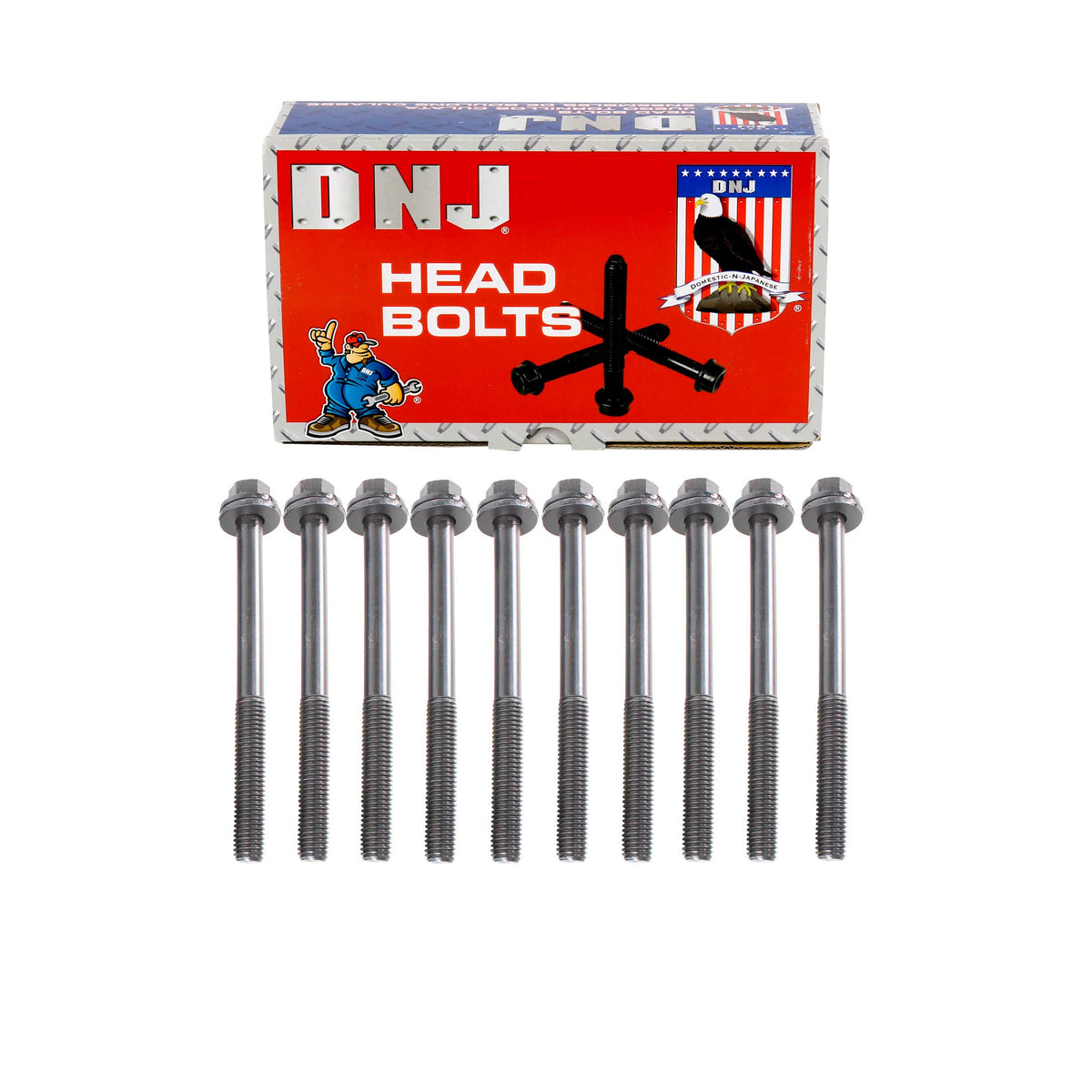 DNJ 1993 Saturn SL2 1.9L Cylinder Head Bolt