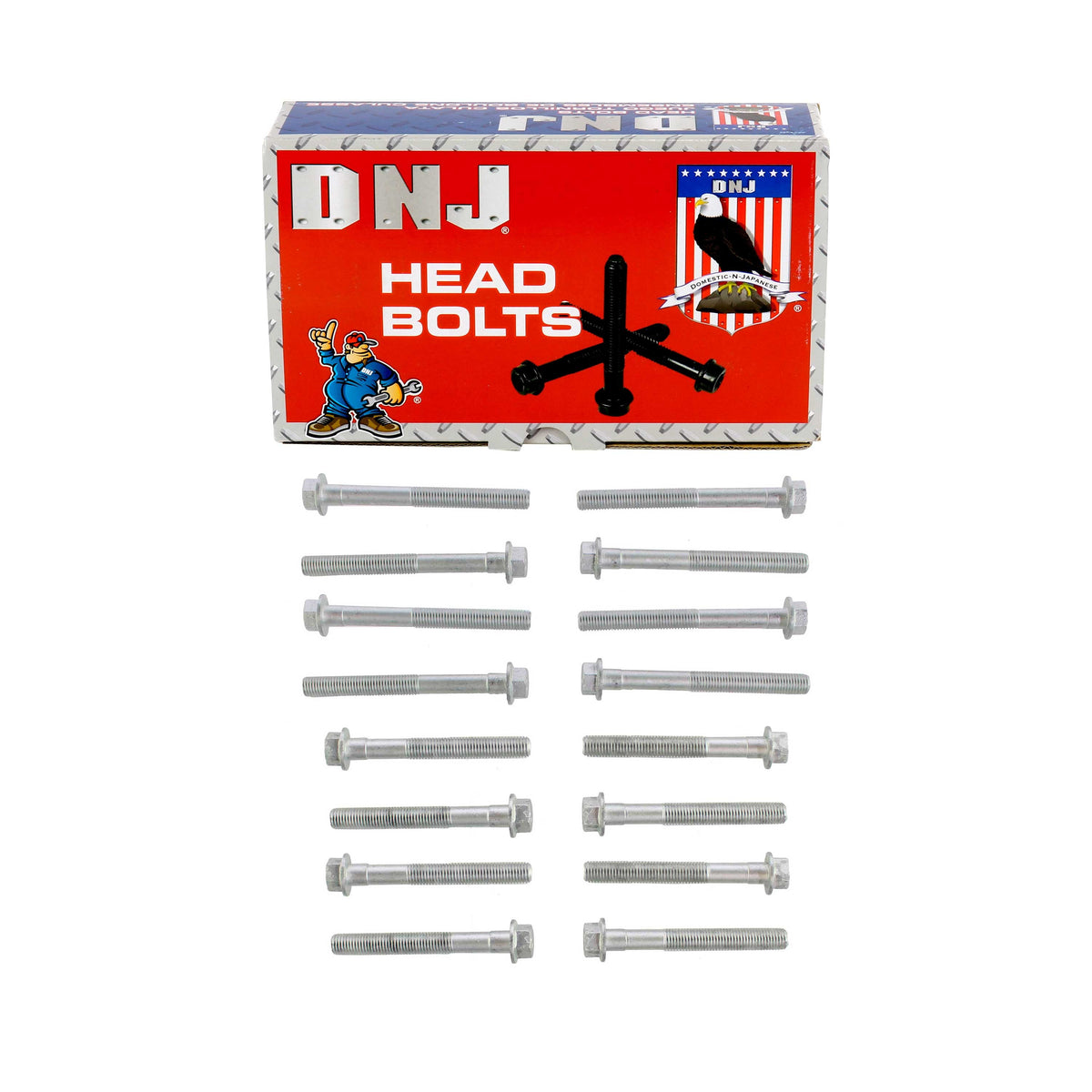 DNJ 2001 Chevrolet Malibu 3.1L Cylinder Head Bolt