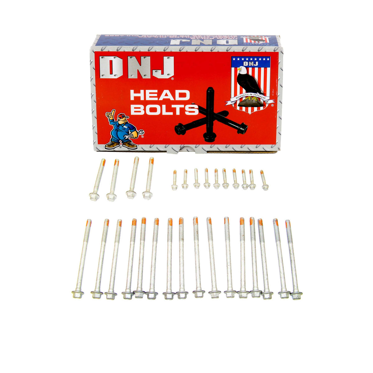 DNJ 2001 Chevrolet Suburban 2500 6.0L Cylinder Head Bolt