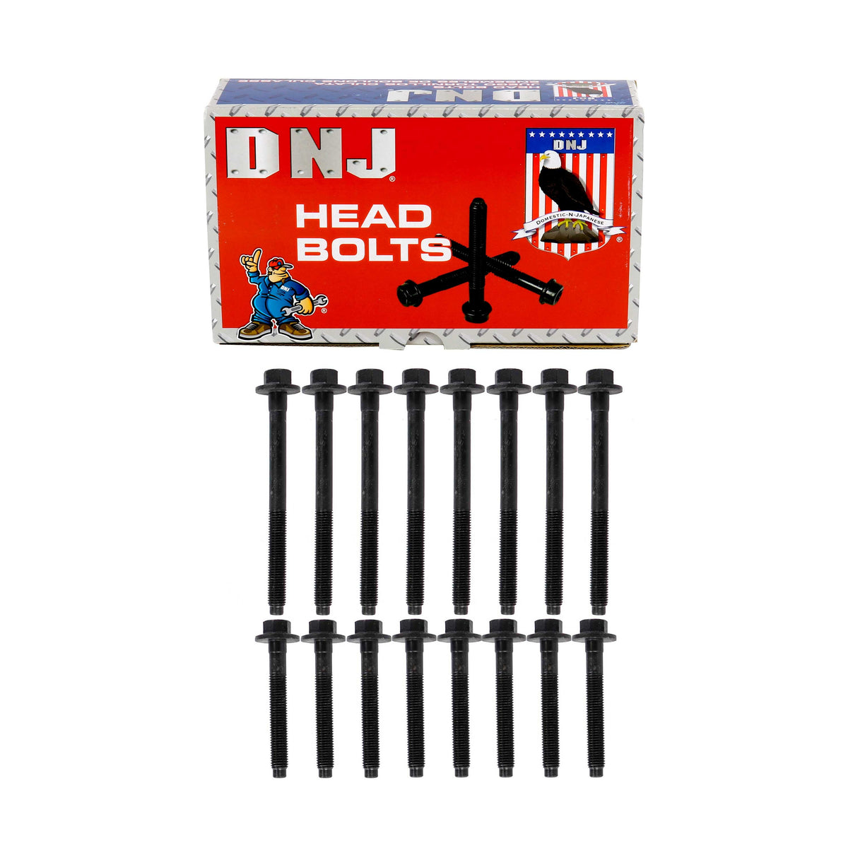 DNJ 1999 Ford Mustang 3.8L Cylinder Head Bolt
