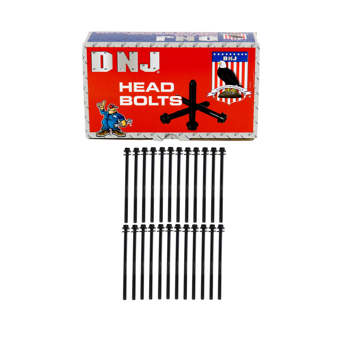 DNJ 2015 Ford E-350 Super Duty 6.8L Cylinder Head Bolt