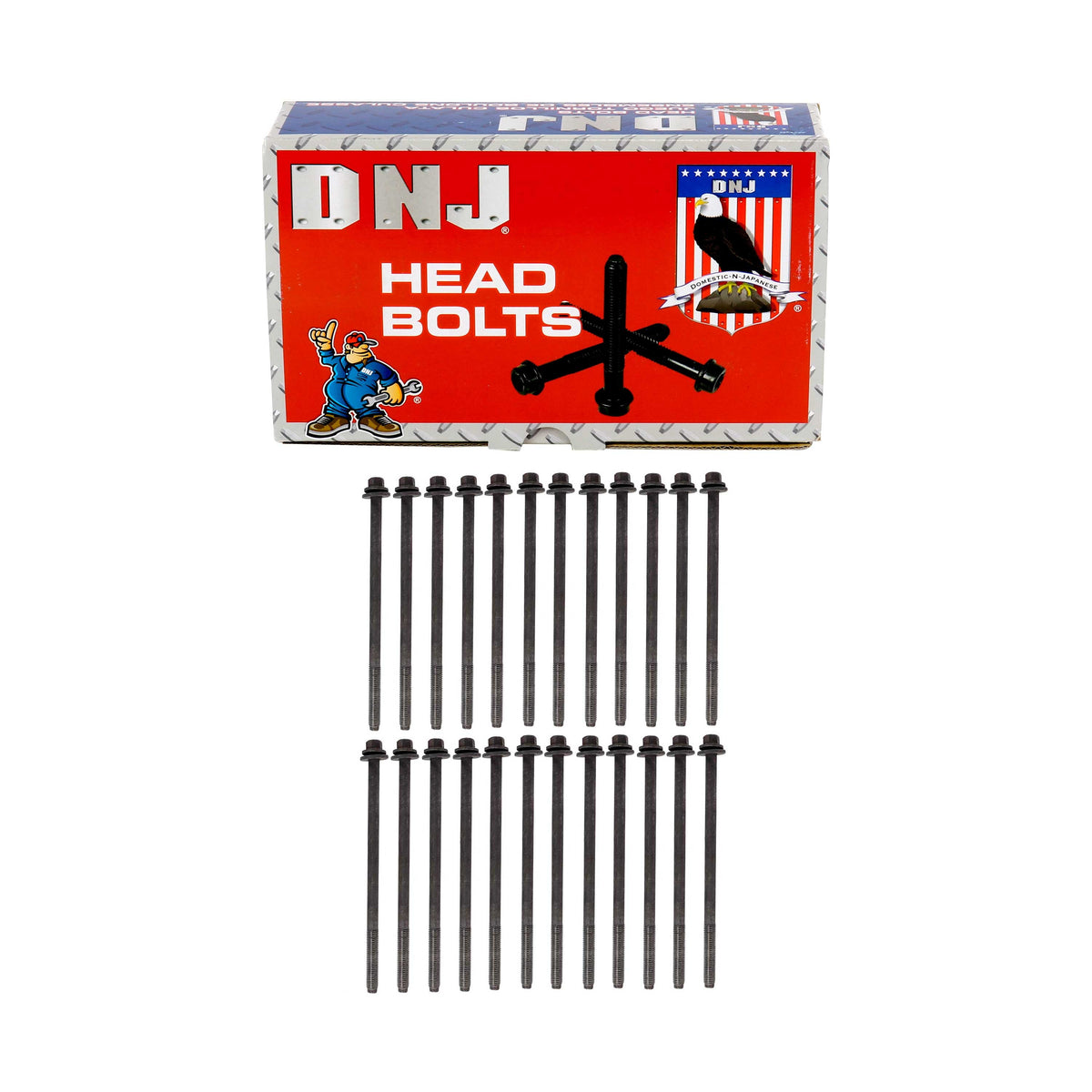 DNJ 2008 Ford F-450 Super Duty 6.8L Cylinder Head Bolt