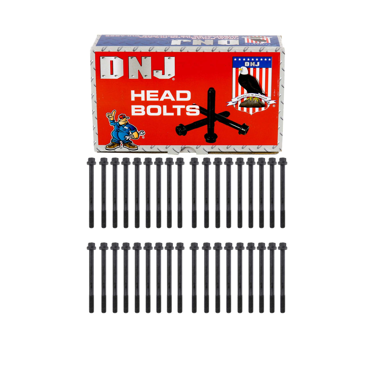 DNJ 2002 Ford F-550 Super Duty 7.3L Cylinder Head Bolt
