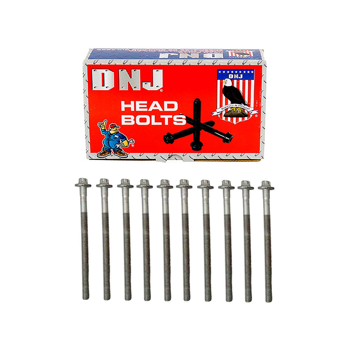 DNJ 2003 Mercedes-Benz C230 1.8L Cylinder Head Bolt