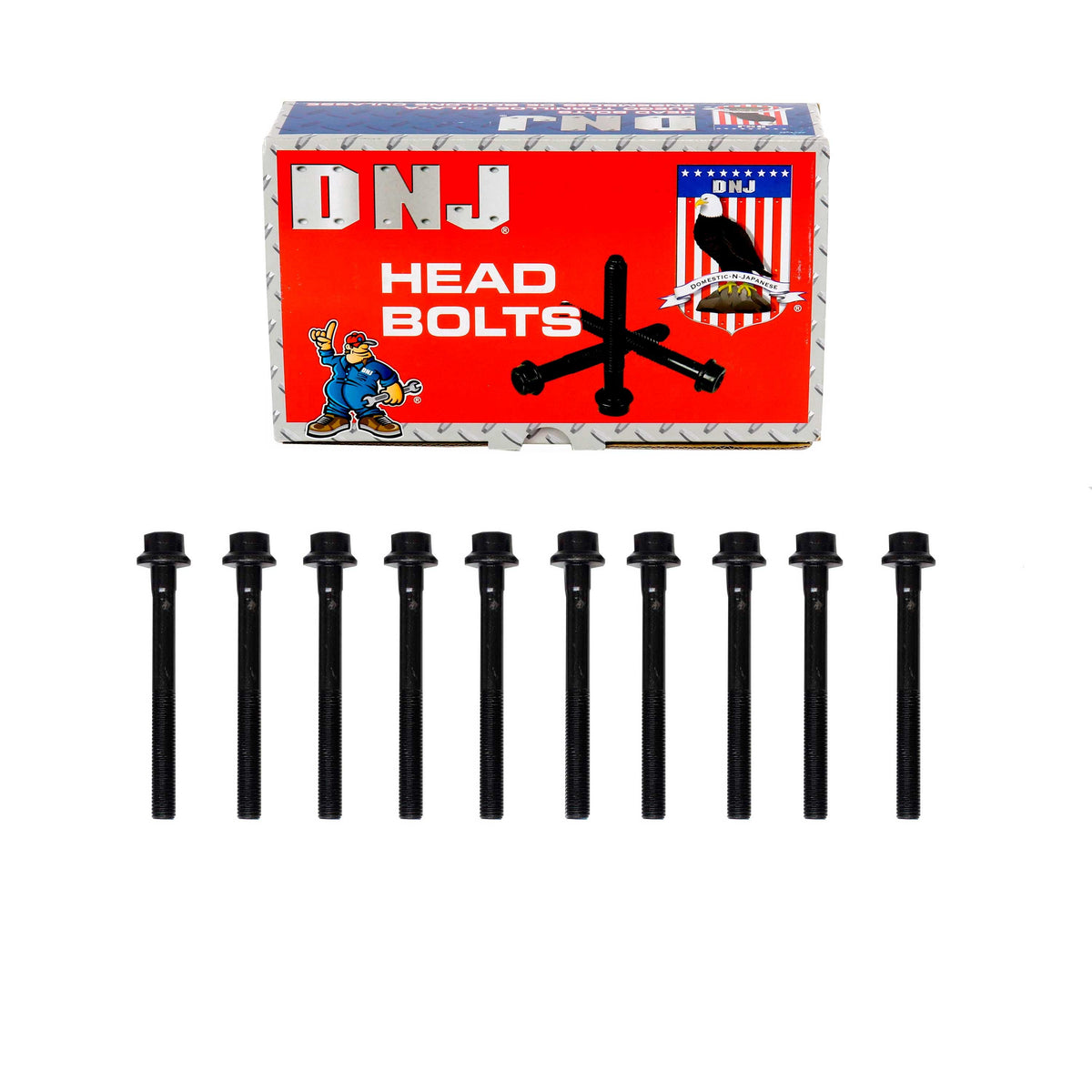 DNJ 2015 Dodge Dart 1.4L Cylinder Head Bolt