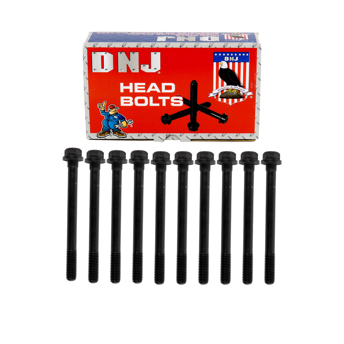 DNJ 1988 Nissan D21 2.4L Cylinder Head Bolt