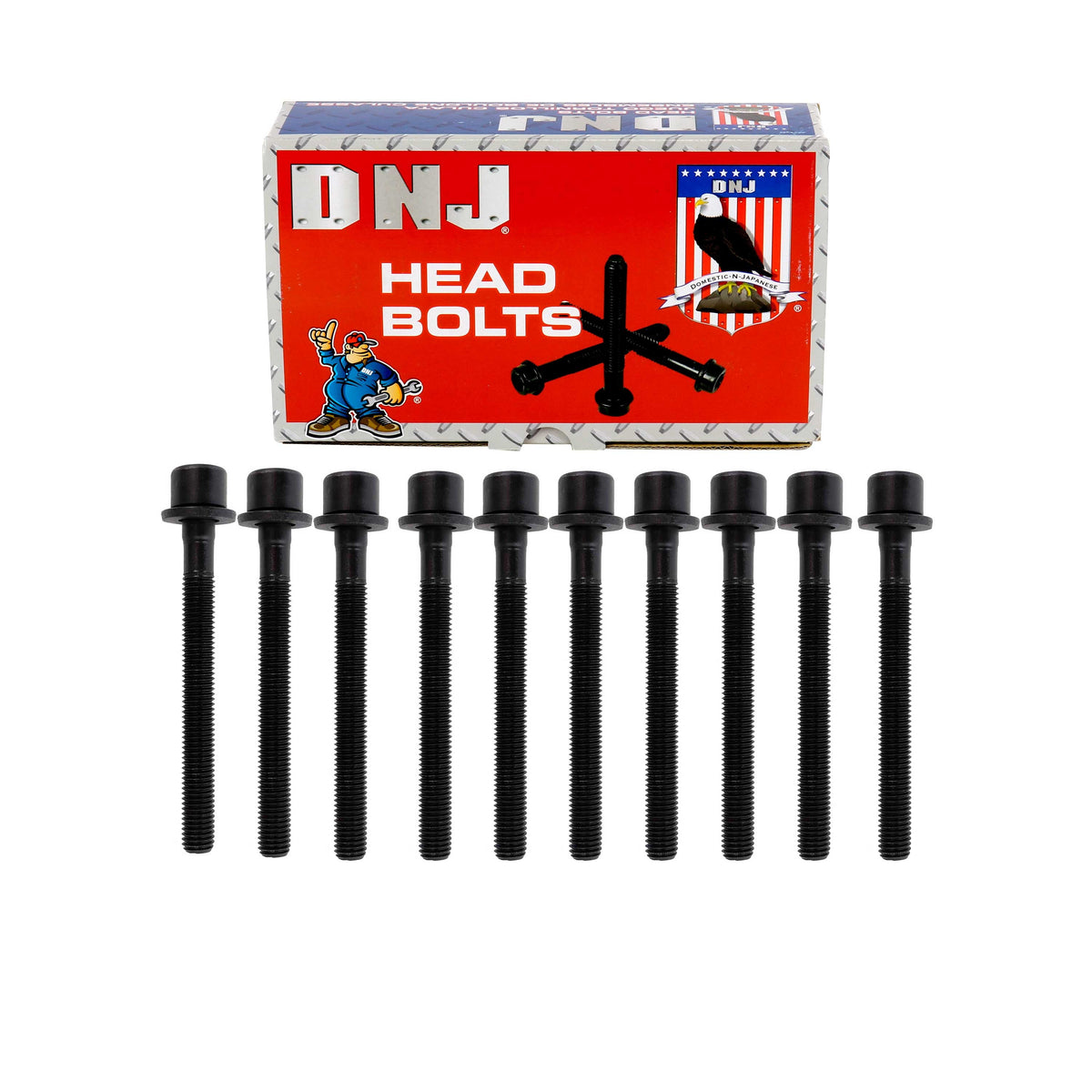 DNJ 2001 Nissan Xterra 2.4L Cylinder Head Bolt
